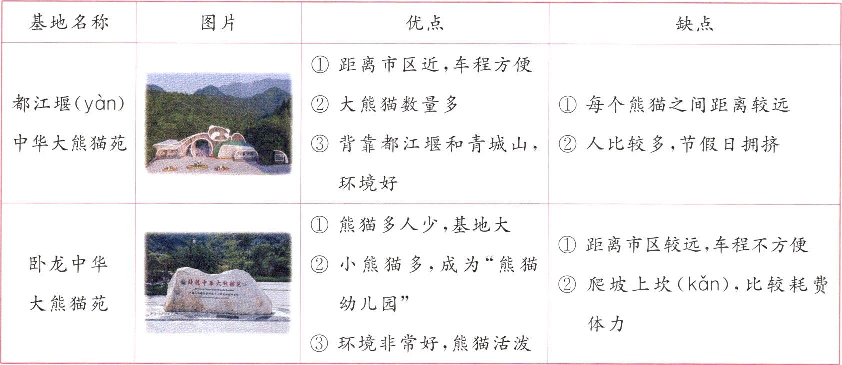 环境非常好熊猫活泼