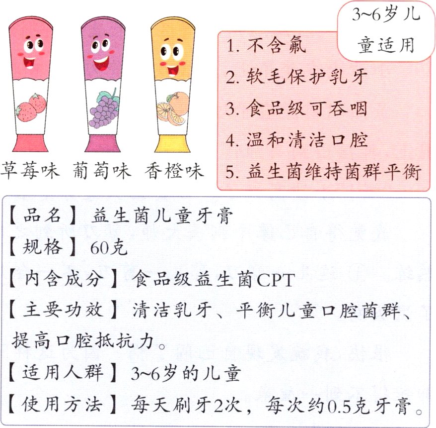 使用方法每天刷牙2次每次约05克牙膏