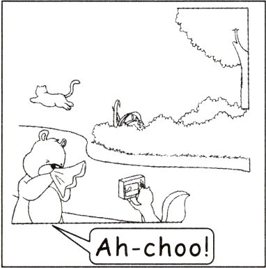 Ah−choo!