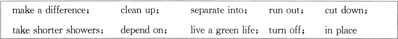 takeshortershowersdependoninplace