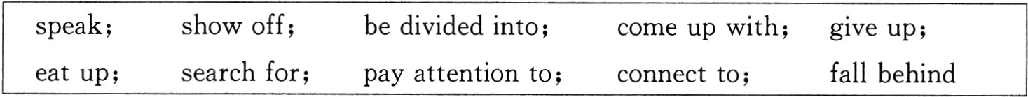 searchforfallbehindpayattentiontoeatupconnectto