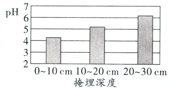 0~10cm10~20cm20~30cm掩埋深度