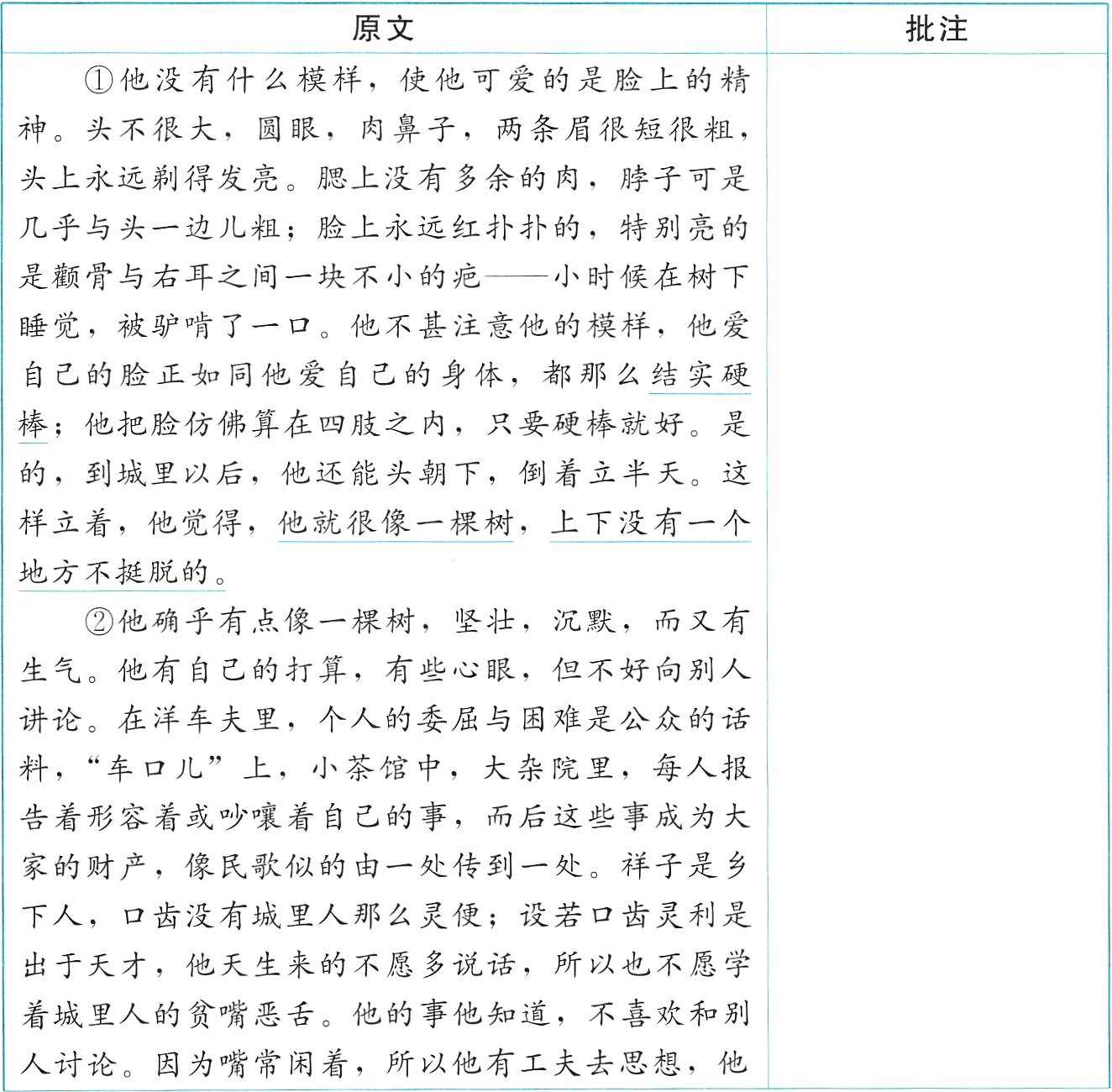 人讨论因为嘴常闲着所以他有工夫去思想他