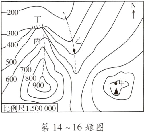 第14~16题图