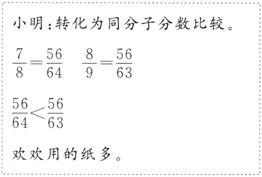 欢欢用的纸多
