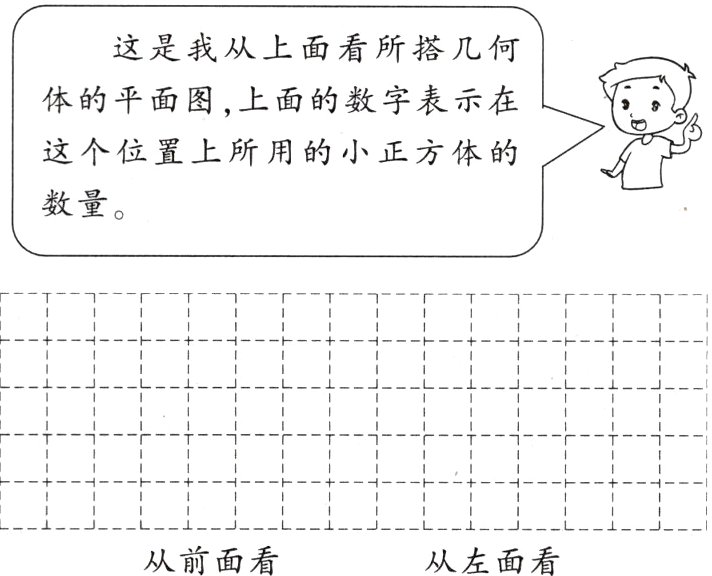 从前面看从左面看