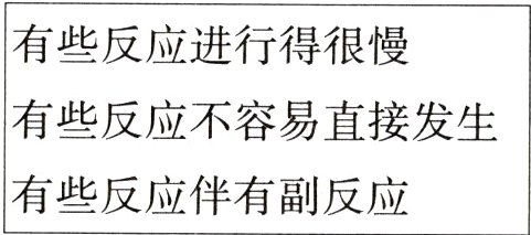 有些反应伴有副反应