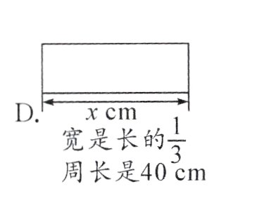 周长是40cm