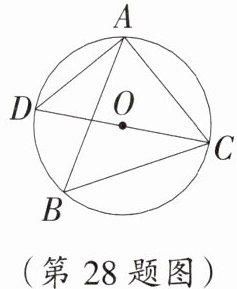 (第28题图)