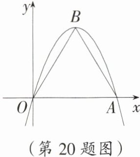 (第20题图)
