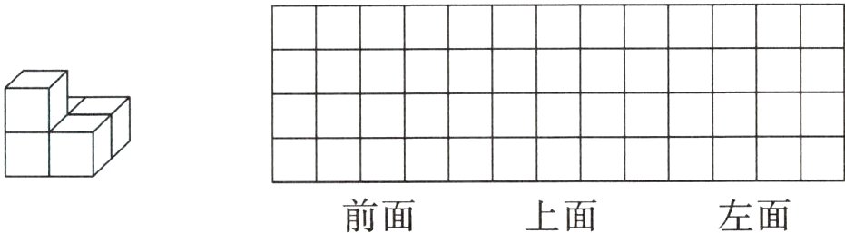 左面前面上面