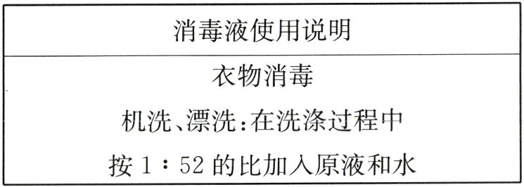 按152的比加入原液和水