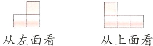 从左面看从上面看