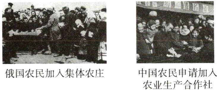 中国农民申请加入俄国农民加入集体农庄农业生产合作社