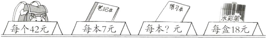每个42元/每本7元入/每本元入/每盒18元
