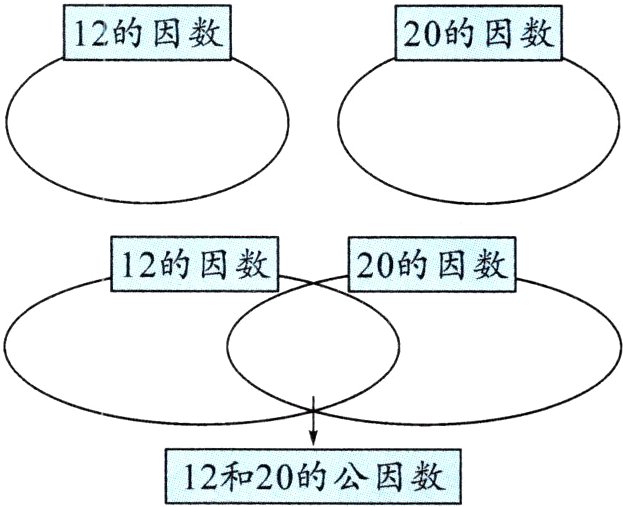 12和20的公因数