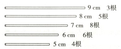 6cm6根5cm4根