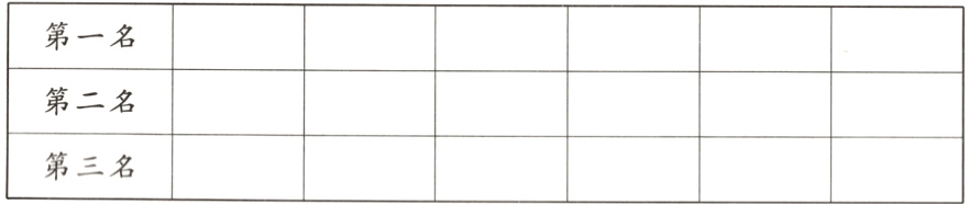 第三名