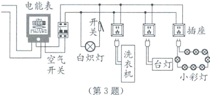 开关小彩灯第3题