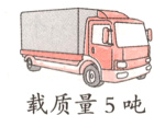 载质量5吨