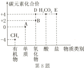 氧酸盐物质类别第8题