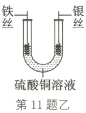 硫酸铜溶液第11题乙
