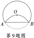 A第9题图