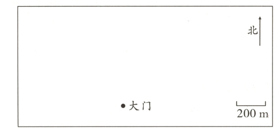 大门200m