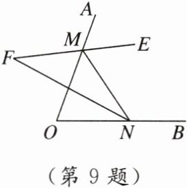 (第9题)