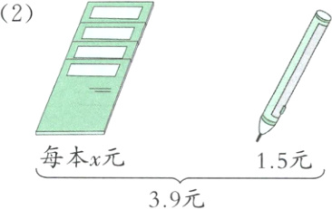 每本x元15元39元