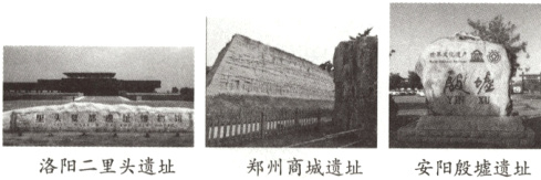 里洛阳二里头遗址郑州商城遗址安阳殷墟遗址