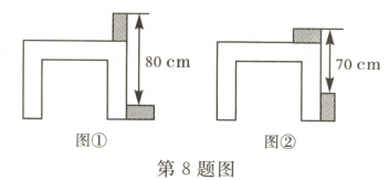 图①第8题图图②