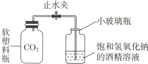 饱和氢氧化钠剪的酒精溶液