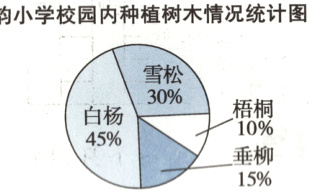 45%垂柳15%