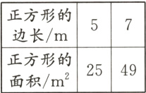 2549正方形的面积m