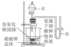 a水硝酸钾围溶液