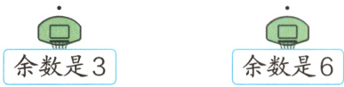 余数是3余是6