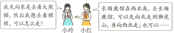 鹿馆可以先向北走到狮虎猩可以怎么走山再向西北走也可以小玲小红