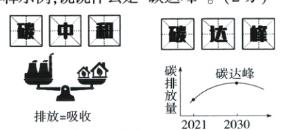 量20212030排放吸收
