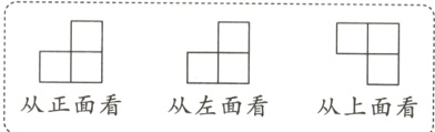 从正面看从左面看从上面看
