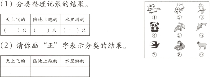 天上飞的陆地上跑的水里游的