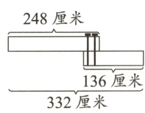 136厘米332厘米