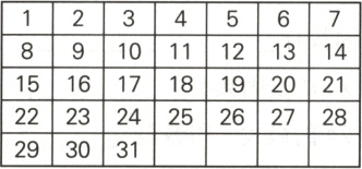 22232425262728293031