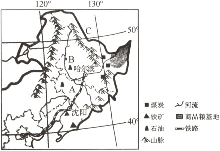 A铁矿二商品粮基地A石油铁路山脉