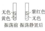 昌无色黄色振荡前振荡静置后