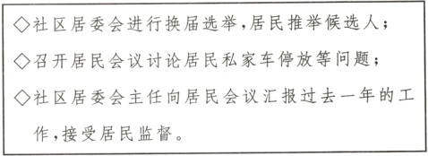社区居委会主任向居民会议汇报过去一年的工作 接受居民监督