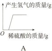 稀硫酸的质量/g