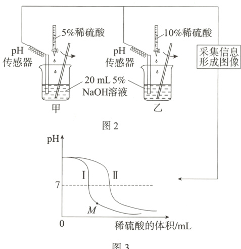 稀硫酸的体积/mL 图 3