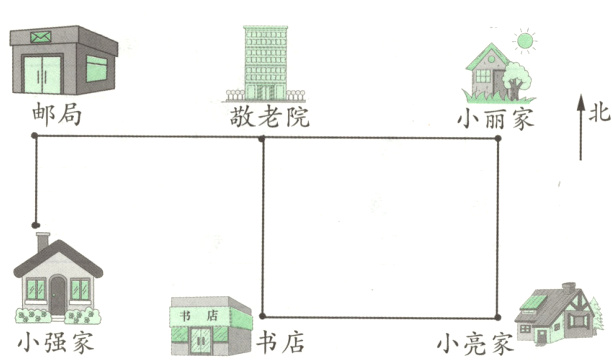m0小亮家小强家书店