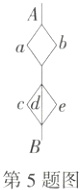 第5题图